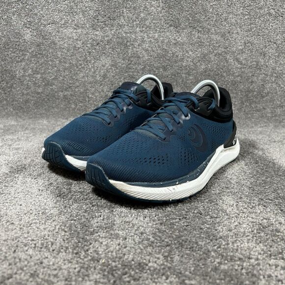 Topo Athletic Ultrafly 4 Mens Size 8.5 Navy Blue Black Running Shoes Used main image 9